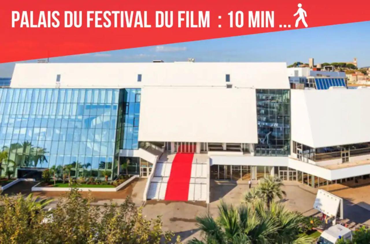 La Diva Du Festival - 10 Mn A Pied Palais & Plages - Cosy & Calme - Clim - Wifi Cannes Exterior foto